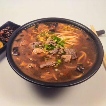 Noodleverse - Spicy beef brisket rice noodle soup - Chinese Near Me - Chicago, Illinois Noodleverse - Spicy beef brisket rice noodle soup - Chinese Near Me - Chicago, Illinois