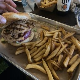 Grilled chicken sandwich