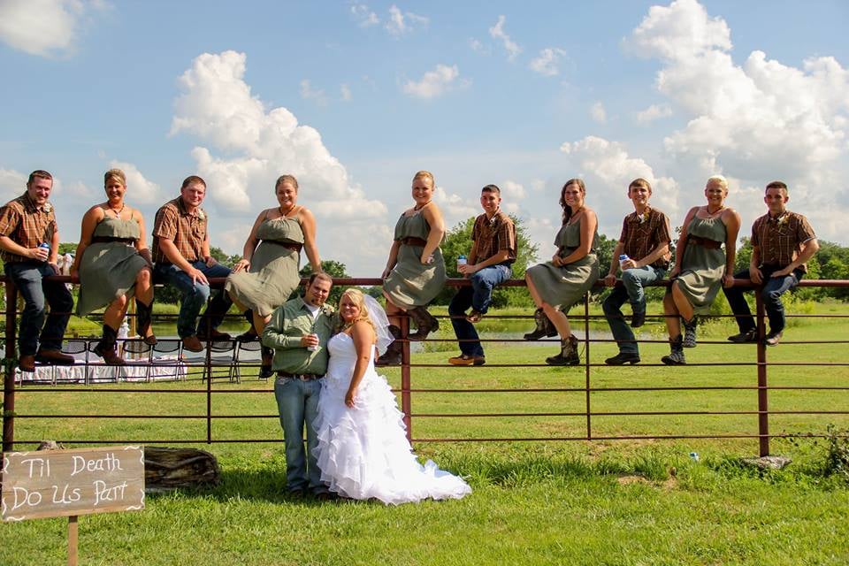 Civil War Ranch - wedding in Carthage, MO
