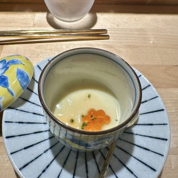 Hikari Sushi & Omakase - Egg custard. Small but mighty. - Sushi Bars Near Me - Davis, California