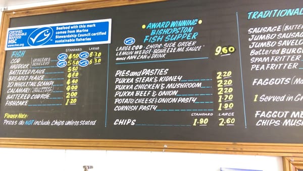 Menu photo 3 Bishopston Fish Bar Bristol, BST Menu photo 3 Bishopston Fish Bar Bristol, BST