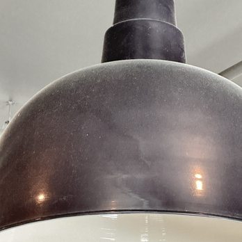 The Peachtree Cafe - Dirty light fixure - Breakfast & Brunch Near Me - Lawrenceville, Georgia