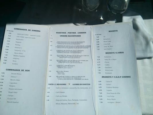 Menu photo 1 La Sartén Chiclana de la Frontera, CA Menu photo 1 La Sartén Chiclana de la Frontera, CA