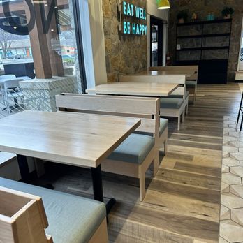 Modern Market Eatery - Seating - Salad Near Me - Prairie Village, Kansas Modern Market Eatery - Seating - Salad Near Me - Prairie Village, Kansas
