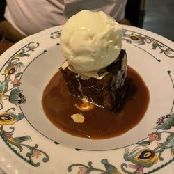 Pea Porridge - Tahini toffee pudding