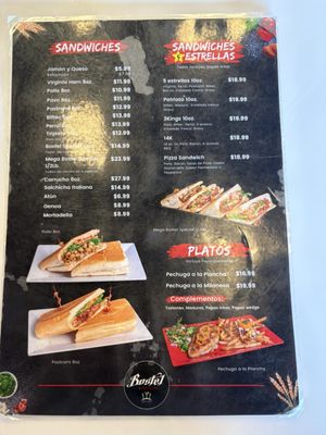 Menu photo 1 Bostel Bar & Restaurant Caguas, PR Menu photo 1 Bostel Bar & Restaurant Caguas, PR