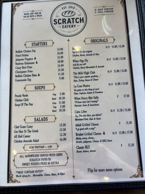 Menu photo 4 Scratch Sandwich Company Laredo, TX Menu photo 4 Scratch Sandwich Company Laredo, TX