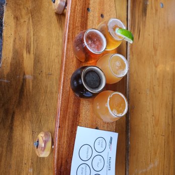 Crooked Tooth Brewing - Our flight - Breweries Near Me - Tucson, Arizona Crooked Tooth Brewing - Our flight - Breweries Near Me - Tucson, Arizona