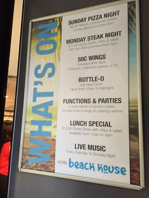 Menu photo 7 Beach House Bar & Grill CBD Brisbane, QLD Menu photo 7 Beach House Bar & Grill CBD Brisbane, QLD