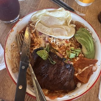 Pradera Brunch - Red chilaquiles and steak - Breakfast & Brunch Near Me - Baldwin Park, California Pradera Brunch - Red chilaquiles and steak - Breakfast & Brunch Near Me - Baldwin Park, California
