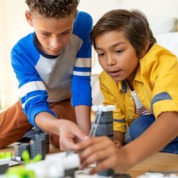 Child's Play Toys & Books - Discover how the laws of physics affect the journey a marble takes with curves, junctions, freefalls and even a cannon wit...