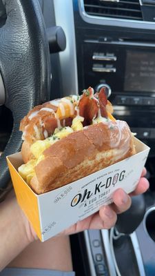 Oh K-Dog & Egg Toast by null