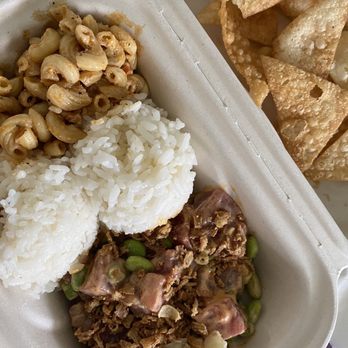 Hashtag Poki - Mac salad, sushi rice, ahi tuna - Poke Near Me - Berkeley, California