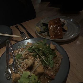 Soba - Pad Thai Teriyaki Glazed Scottish Salmon - Asian Fusion Near Me - Pittsburgh, Pennsylvania