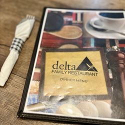 Delta Family Restaurant - Menu