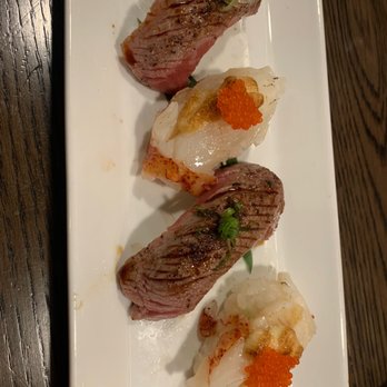 Temaki Den - Surf and turf nigiri- wagyu and lobster - Sushi Bars Near Me - Denver, Colorado Temaki Den - Surf and turf nigiri- wagyu and lobster - Sushi Bars Near Me - Denver, Colorado