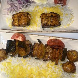 Grilled Salmon Plate