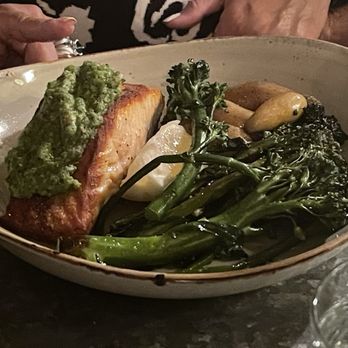 Primo Italia - Salmon With Pistacchio Crust. - Italian Near Me - Torrance, California