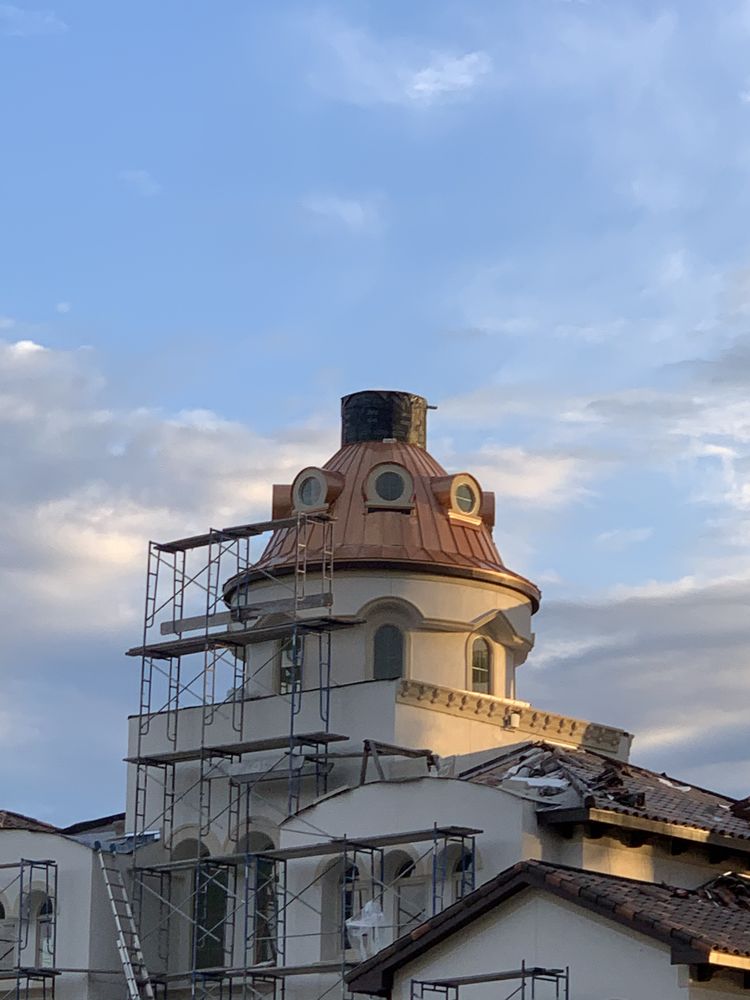 Slide of RPM Sheet Metal Roofing