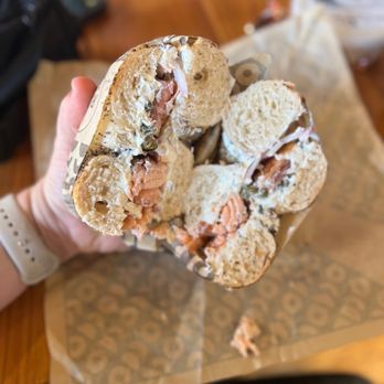 Rise Bagel - Smoked salmon bagel sandwich - Bagels Near Me - Minneapolis, Minnesota Rise Bagel - Smoked salmon bagel sandwich - Bagels Near Me - Minneapolis, Minnesota
