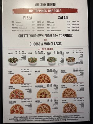 Menu photo 2 MOD Pizza Boise, ID