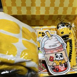 UME Tea - Sacramento - Freebie - there was a promotion for Hungry Panda