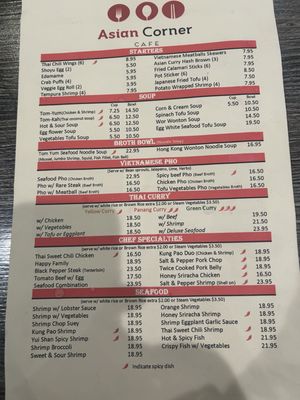 Asian Corner Cafe