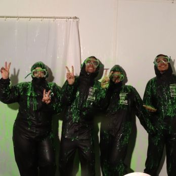 Beat The Bomb Brooklyn - Slimed but still cute - Escape Games Near Me - Brooklyn, New York