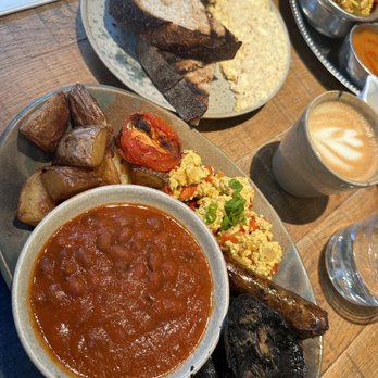 Mallow - Full English breakfast - Vegan Near Me - London, XGL