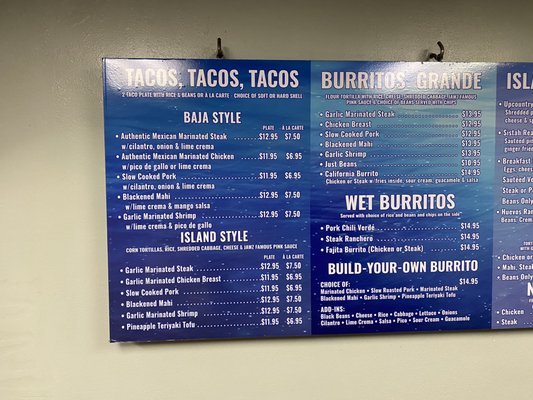 Menu photo 3 Jawz Mexican Grill Kihei, HI