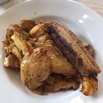The Combine Kitchen - Side potatoes and pork belly - Coffee & Tea Near Me - Rancho Cucamonga, California The Combine Kitchen - Side potatoes and pork belly - Coffee & Tea Near Me - Rancho Cucamonga, California