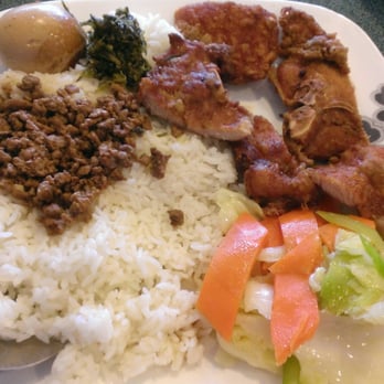 Mu Lan - House special fried pork rice dish. - Taiwanese Near Me - Cambridge, Massachusetts