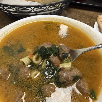 Pizza Tower - Italian wedding soup - made only on Thursdays! So yummy! - Pizza Near Me - Weehawken Township, New Jersey