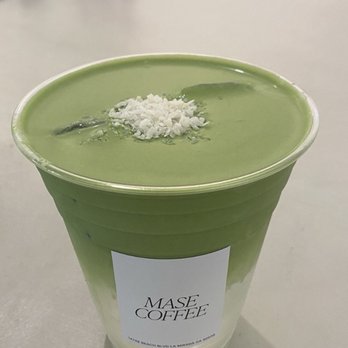 Mase Coffee - Coconut matcha - Coffee & Tea Near Me - La Mirada, California Mase Coffee - Coconut matcha - Coffee & Tea Near Me - La Mirada, California