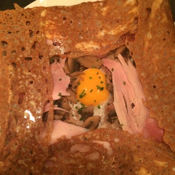 La Crêpe Rit du Clown - Ham egg and mushroom buckwheat crepe- yummy - Creperies Near Me - Paris, 75 La Crêpe Rit du Clown - Ham egg and mushroom buckwheat crepe- yummy - Creperies Near Me - Paris, 75