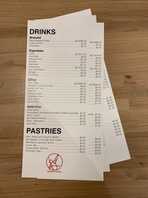 Menu photo 2 Monomyth Coffee Lubbock, TX