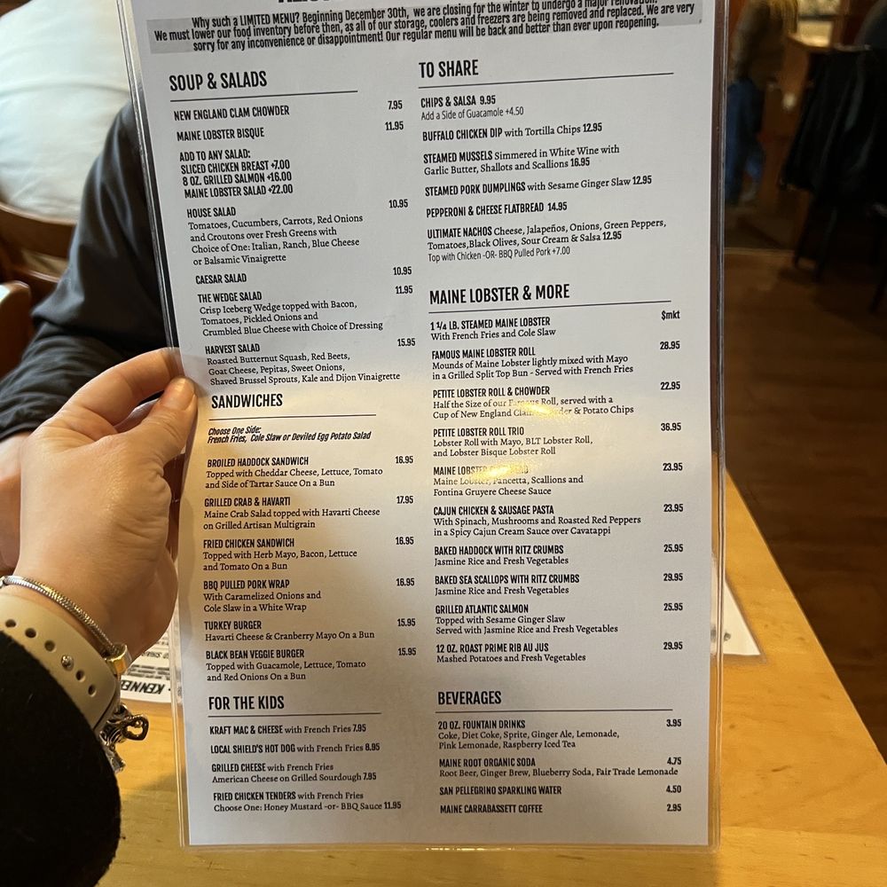 Alisson's Restaurant - Menu - Seafood Near Me - Kennebunkport, Maine Alisson's Restaurant - Menu - Seafood Near Me - Kennebunkport, Maine