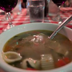 Scotti's Italian Restaurant - Minestrone soup.