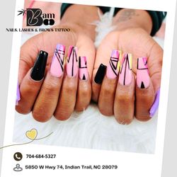 Bamboo Nails - Bold & Creative Nail Art
Where colors meet confidence--unique designs made to stand out.
Custom nail art * Trendy colors * Perfect f