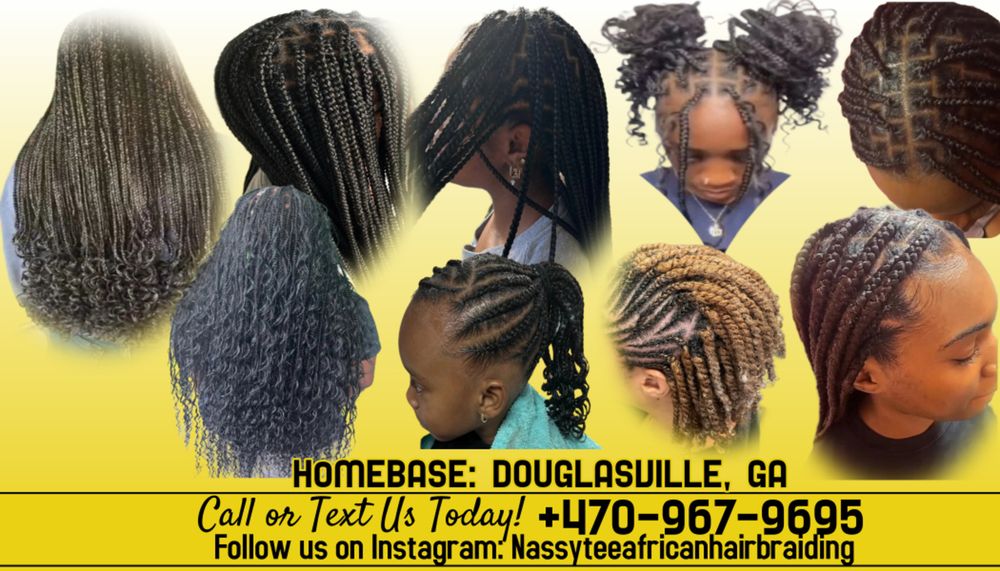 Nassytee African Hair Braiding Logo