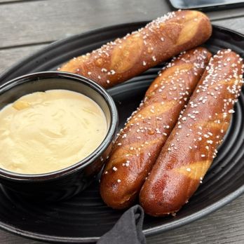 The Gallon House - pretzel logs - Burgers Near Me - Silverton, Oregon
