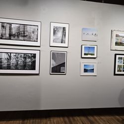 Bridgeport Art Center - Photo wall of the exhibition