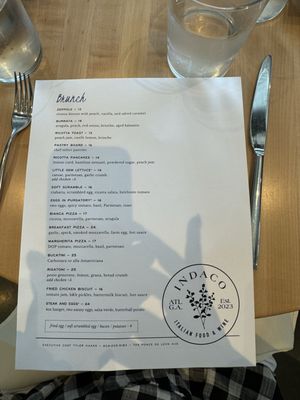 Menu photo 8 Indaco Atlanta, GA