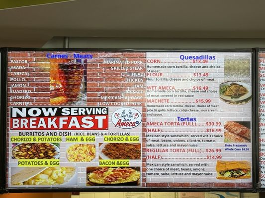 Menu photo 4 Tacos Ameca #3 Morgan Hill, CA