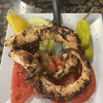 Chris' Taverna - Octopus Appetizer - Greek Near Me - Boynton Beach, Florida Chris' Taverna - Octopus Appetizer - Greek Near Me - Boynton Beach, Florida