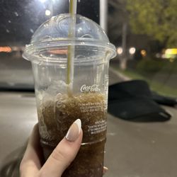 McDonald's - This is what you call a full drink? This mc donalds never fails to mess up an order and have no customer care