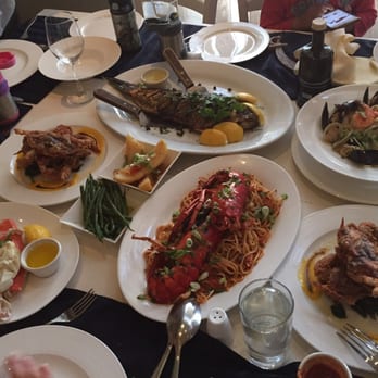 Kyma - Lobster linguine, black sea bass for two, soft shell crabs, king crab legs and seafood linguine - Seafood Near Me - Roslyn, New York