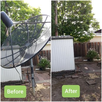 Dish Down - Massive unused antenna removed and hauled away. - Television Service Providers Near Me Dish Down - Massive unused antenna removed and hauled away. - Television Service Providers Near Me