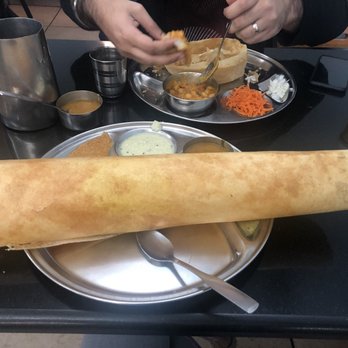 Madras Cafe - Paper masala dosa, Channa batura - Indian Near Me - Sunnyvale, California