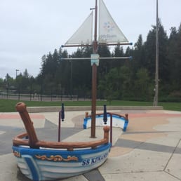 Really cool water park area